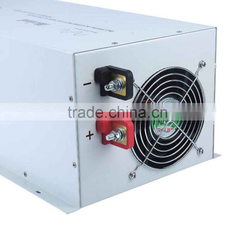 3000W power Inverter,dc 12v/24v ac110v/220v,pure sine wave with charger