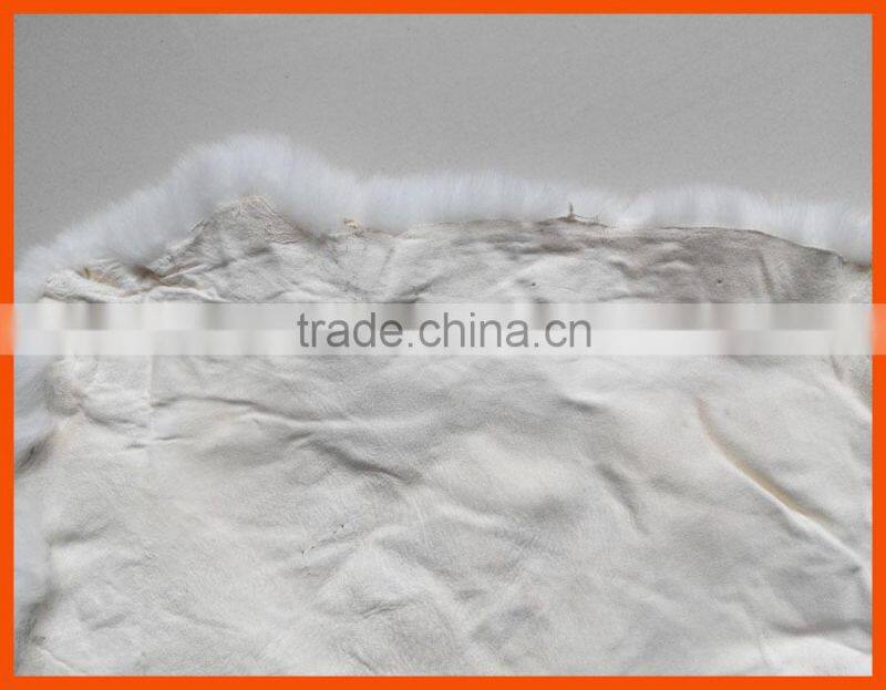 Tanned rex rabbit skin, rex rabbit pelt for garment
