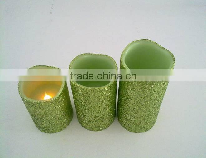 LED candle lights with tears flameless candles with timer