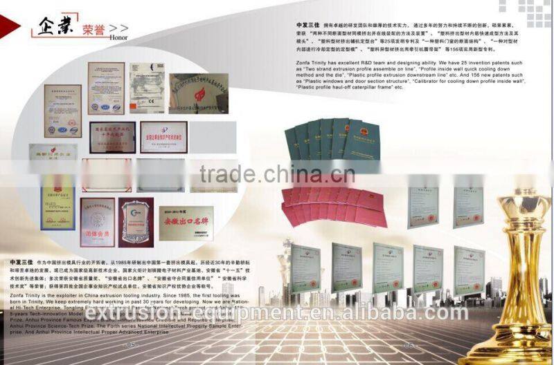 Popular double-strand extrusion tool with high efficiency