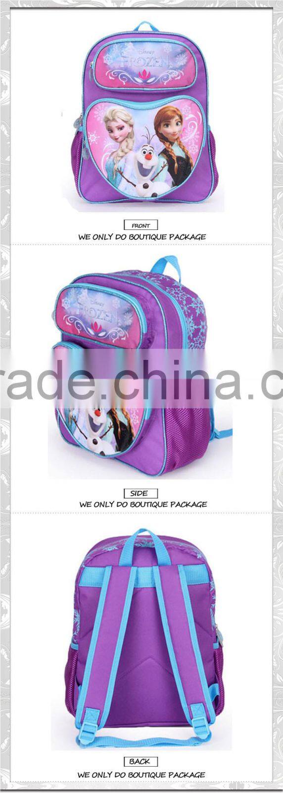 XF-CP0051 2015 new style backpack school bags for kids