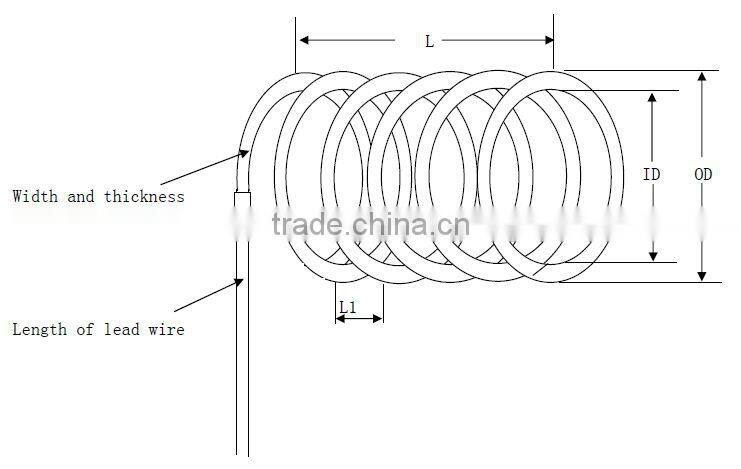 OEM nozzel spring heater coil for injection machie