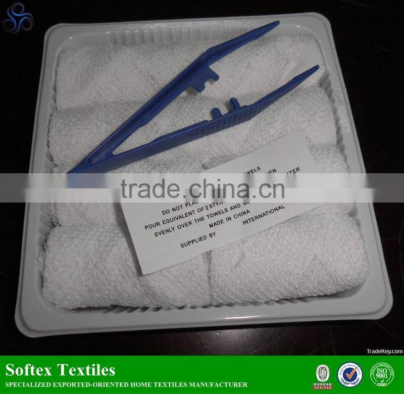 hot towels for airplane wash cloth towel