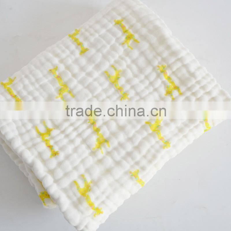 Muslin wraps/Swaddle Blankets, custom printing for baby