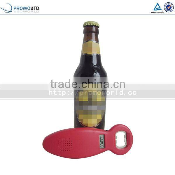 Promotion Gift Electronic cheap bulk custom beer Bottle Opener With Sound,metal bottle opener
