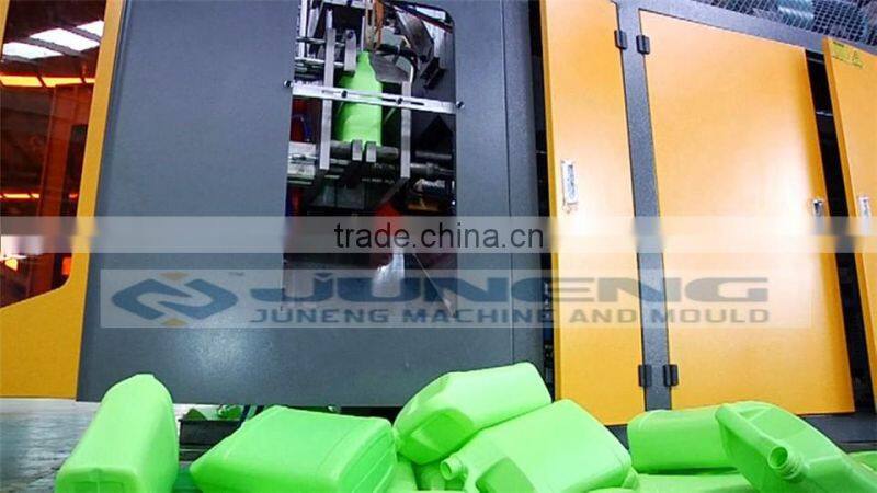 JN-2S5L Plastic PP/PE/PVC bottle extrusion blow molding machine