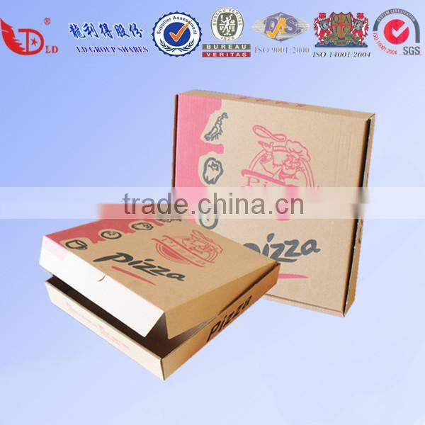 2016 Cheap Customied Corrugated Pizza Box , Pizza Packing Box