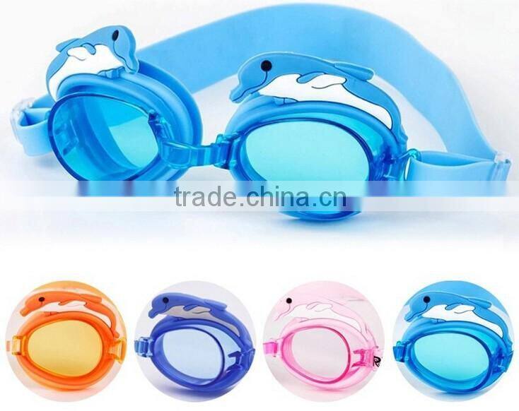Waterproof cartoon swimming goggles for kids