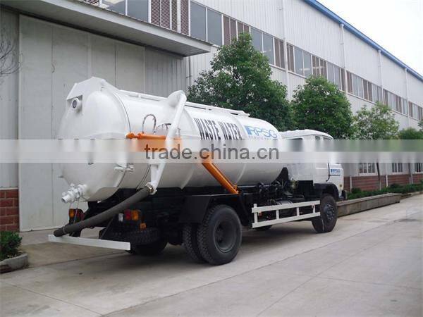 hot sale Dongfeng 4000L sewer sucking truck