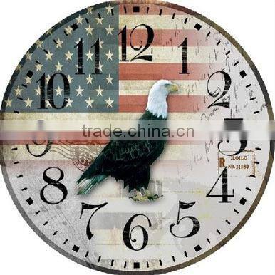 Alibaba hot sale cute paper clock face printing for children