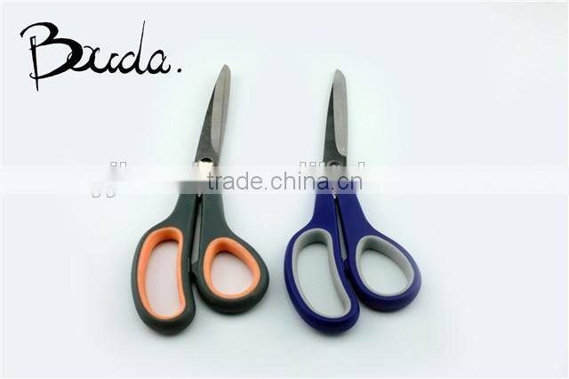 8" Popular cheap price office scissors with plastic handle BD-S1661