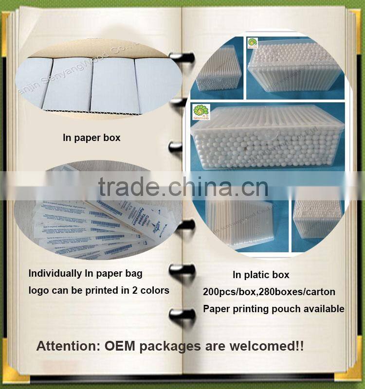 100pcs/box personal daily care cotton buds