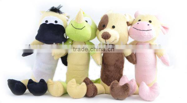 New Corduroy Dog Products Squeaky Pig Toy