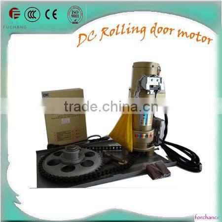 CE standard DC 24V 800kg rolling door motor automatic warehouse door motor rolling shutter door operator