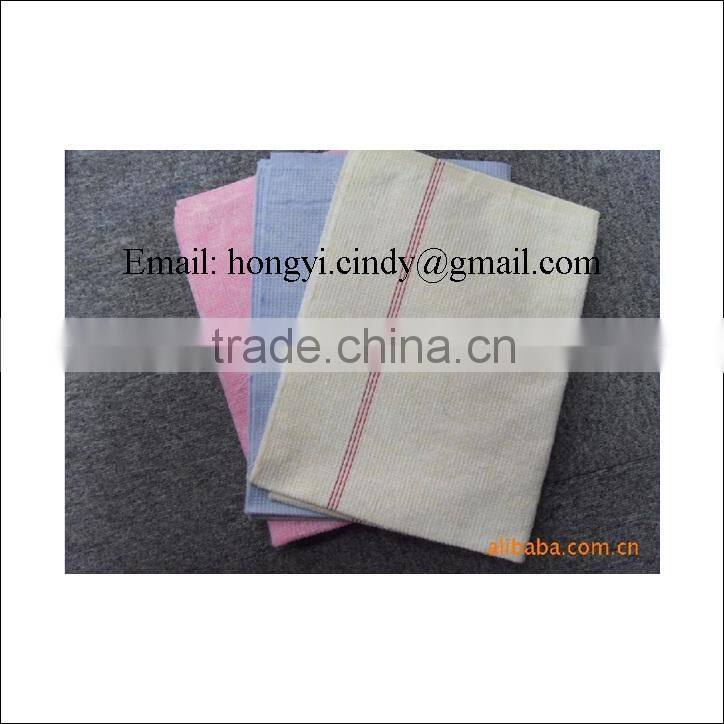 Super water absorbent stitch bonded printed cotton floor cleaning towels