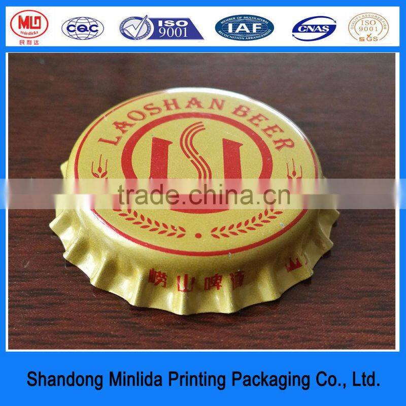 best quality customized logo beer bottle crown cap oem manufacturer