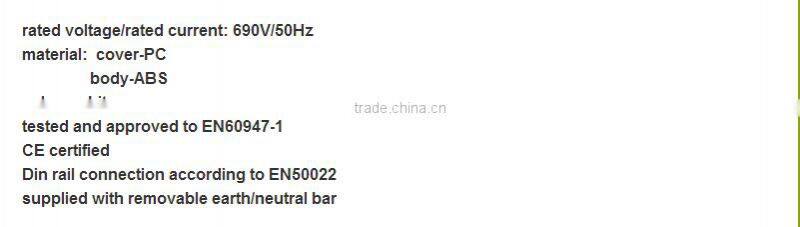 Hot Sales 3-12 Ways Indoor Waterproof TSM series Flush Mounted Distributing Box