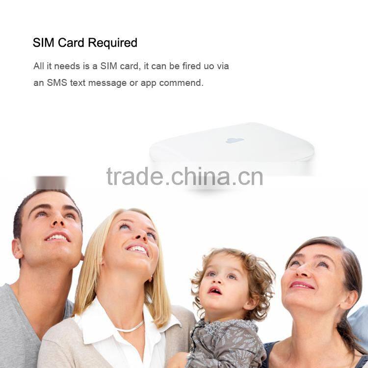 Smart home anti-theft alarm system with app control