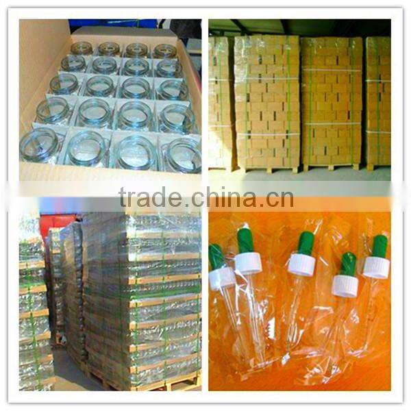 Clear Bulb Shaped 200ml Decoration Glass Bottle Household