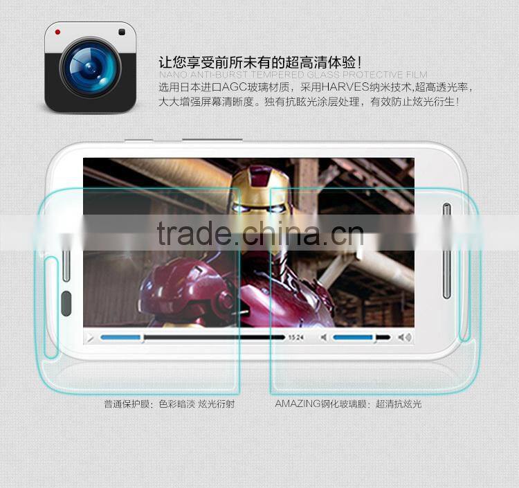 Mobile phone Tempered Glass Screen protector for MOTO E