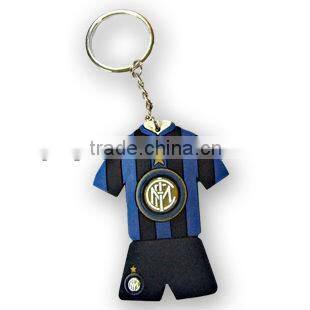 World cup promotion T-shirt shape keychain basketball team jersey keychain
