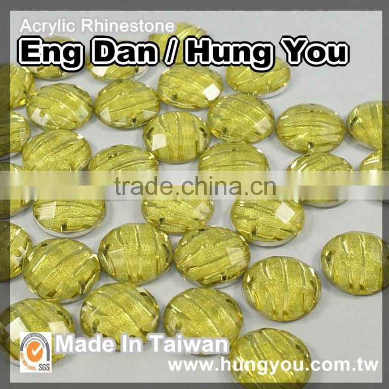 Oval Shaped Semi-Precious Stone With Spray For Bag