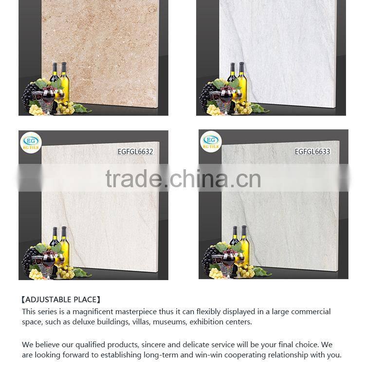 600x600mm 24x24" Free sample cement tile grey color matt finish vitrified porcelain floor tile