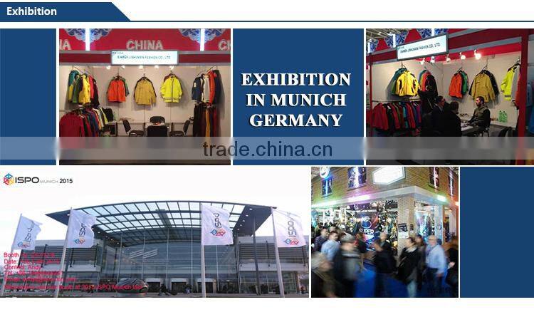 Fashion winter windproof waterproof nylon colorful jacket ski woman