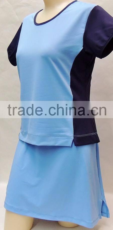 Girl's Dri Fit Sexy Tennis Wear Quick Dry Short Tennis Skirts for Women