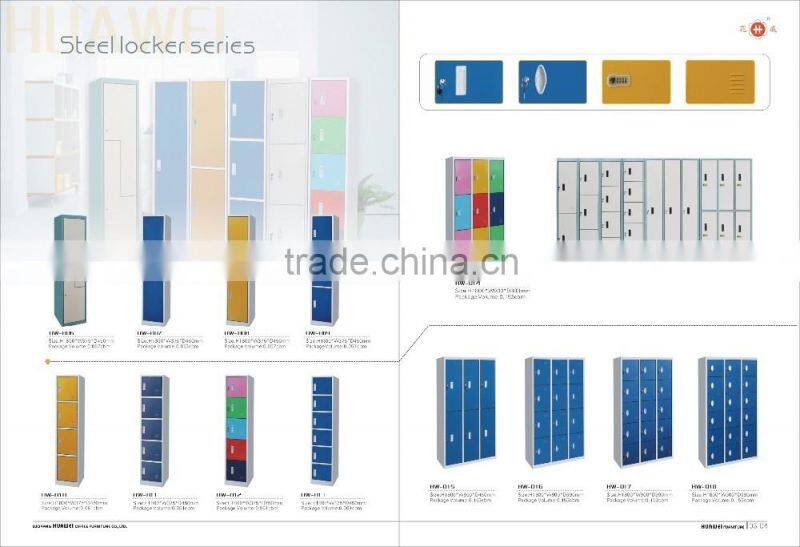 3 Door Steel Wardrobe Lockers