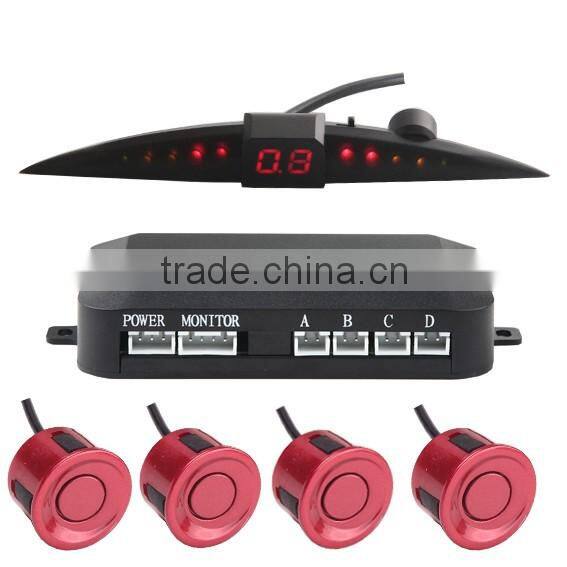 LED colorful disply Parking Lot Sensor Car Reverse Sensor System