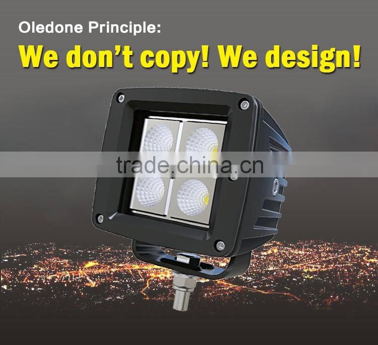 12W portable LED work light IP68 Automotive led driving light