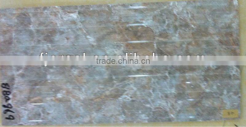 300x600mm beautiful beige wall ceramic 3D tiles house design