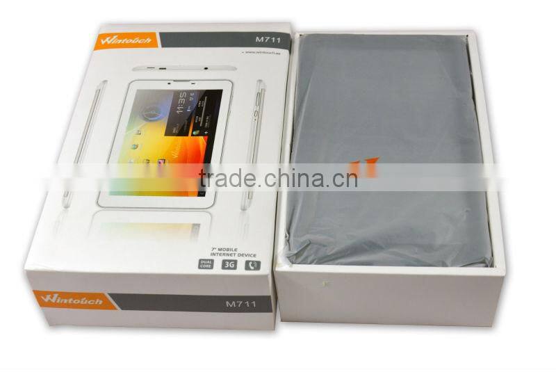7inch wintouch M711 pad mini cheapest 3g tablet pc dual core MTK 8312