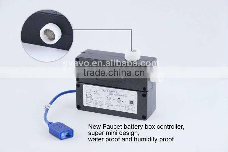 electronic automatic bathroom faucet, bathroom deck mounted faucet, sensored taps