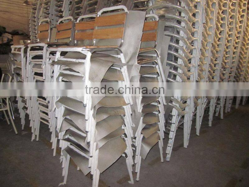 Used long dining table leg aluminum mental table base F3H2A