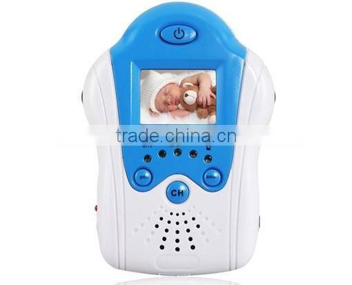 1.5" LCD Screen 2.4GHz Wireless Digital Baby Monitor Kit (Blue)