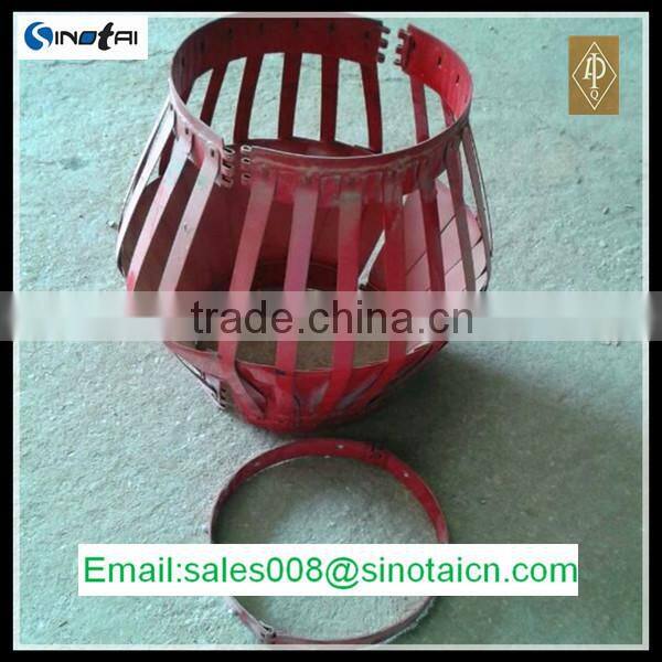 Oilfield hinged cement basket