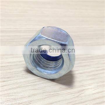 din985 nylon insert hex nut carbon steel