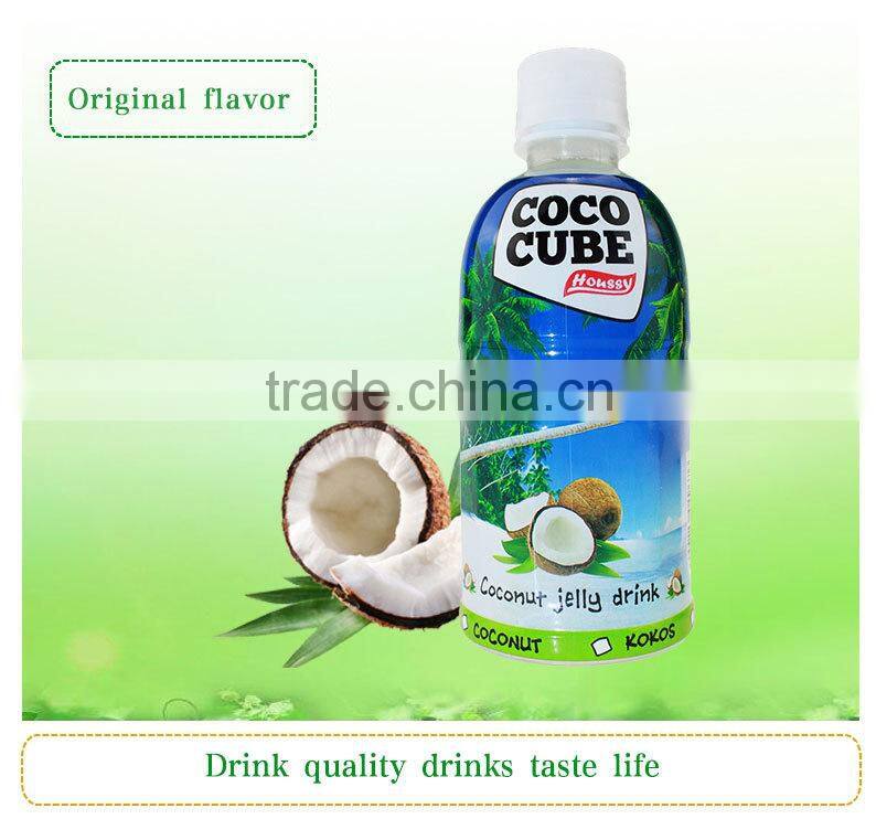 high quality houssy premium 320ml full pulp coconut water