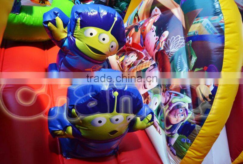 2016 outdoor inflatable games for kids inflatable playground