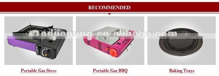 Popular Blue Color Electronic Ignition 1 No of Gas Burner Butane Portable Gas Stove