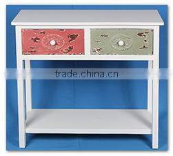 Retro antique art deco console table