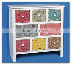 Retro antique art deco console table