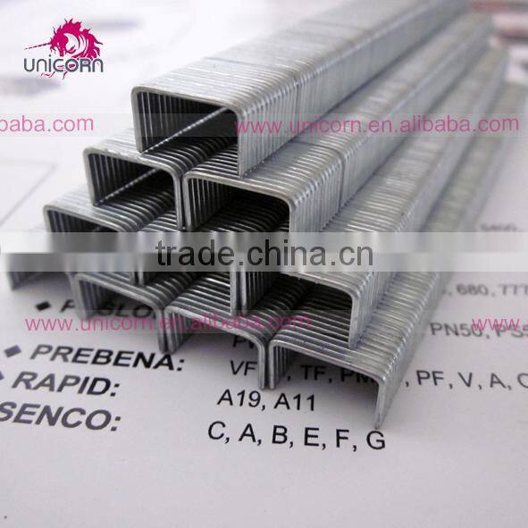 21GA 10000pcs/box 80 series furniture staples
