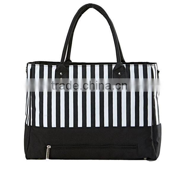 Enrich fashionable baby diaper bag with change mat