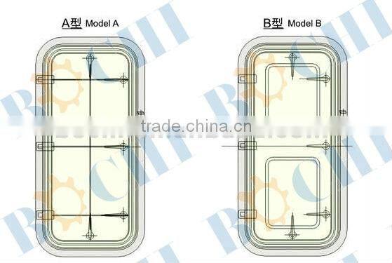 Marine Customized Round Window Aluminum Door