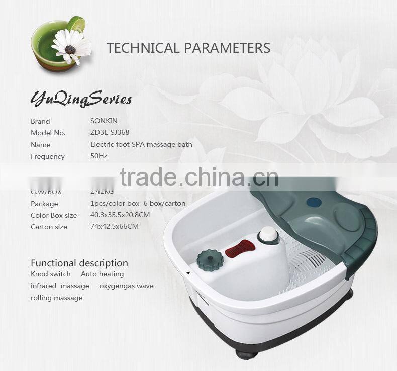 Professional Detox Heat infrared foot bath massager for factory price