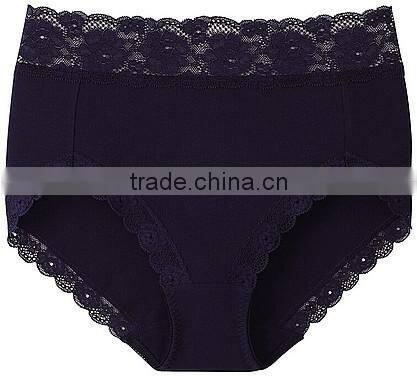 black cotton high cut briefs women underwear