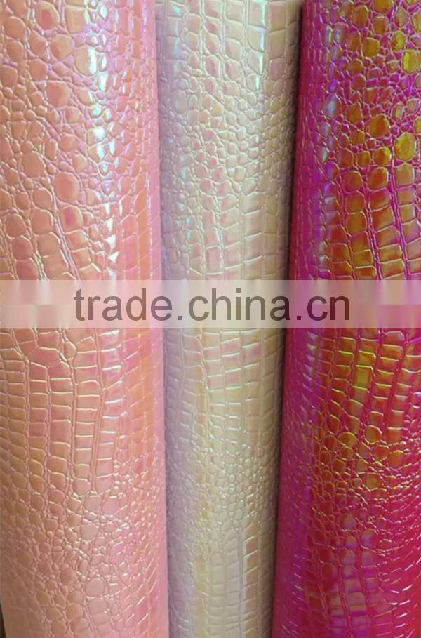 Fashionable PVC leather for Jewelry Box & decoration usage